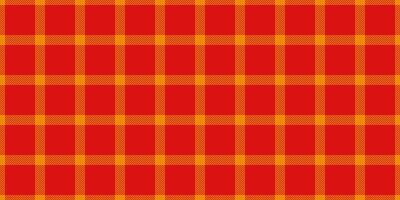 Linear background tartan, rectangle pattern plaid seamless. Cutout texture fabric check textile in bright and red colors. vector