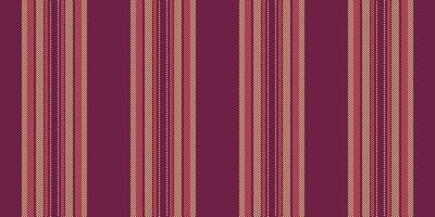 Pastel fabric vertical, choose lines texture stripe. Mix pattern seamless background textile in pink and amber colors. vector