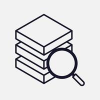 Accuracy and Veracity Icon for Audit Processes vector