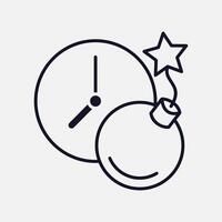 Deadline Efficiency Icon for Effective Time Management vector
