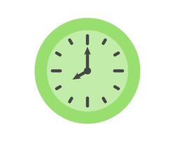 Summer clock icon design with lime. Fruit icons of time. vector