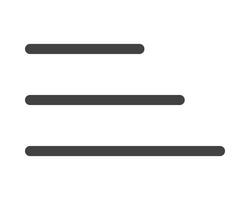 Hamburger menu icon, buttons for website, UI navigation, mobile app, presentation. design elements and user Interface icons. vector