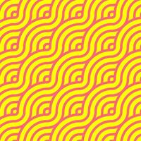geometric yellow circle pattern Stylish of abstract background, Modern ornament texture. Repeat element design vector
