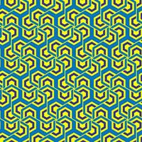 geometric pattern hexagonal backgrounds, Modern ornament textures. vector