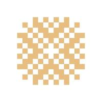 abstract pattern pixel art vector