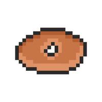 donut pixel art for your needs vector