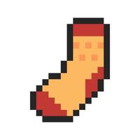 sock pixel art for your needs vector