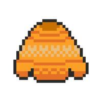 sweater pixel art for your needs vector