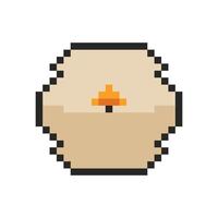 warm candles pixel art for your needs vector