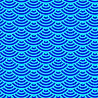 geometric blue round line patter abstract backgrounds, vector
