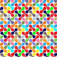 geometric colorful rounded pattern abstract background, Modern ornament textures. Repeat element design vector