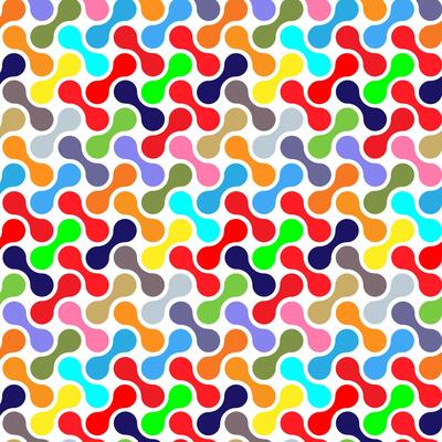 geometric colorful rounded pattern abstract background, Modern ornament textures. Repeat element design