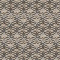 geometric hexagonal line patterns backgrounds, fabric ornament textures. Repeat geometric design vector