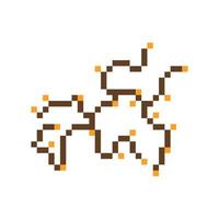 twig pixel art for your needs vector