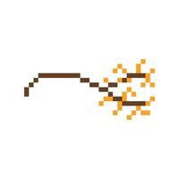 twig pixel art for your needs vector