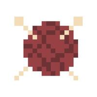 knit ball pixel art for your needs vector
