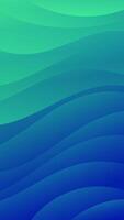 Create eye catching visuals with this smooth gradient wave background, perfect for banners, social media, and advertising vector