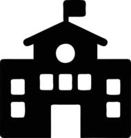 Black School icon design vector