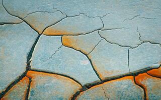 Rusty Surface of a metal sheet. photo