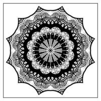Ornamental Mandala Design of Flower Decoration Pattern Like Abstract Circle Art Pattern Shape vector