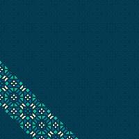 Oriental Geometric Diagonal Pattern Design with Stroke vector