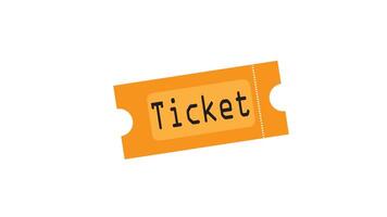 design of ticket and ticket icon. graphic of ticket and ticket icon for stock. vector