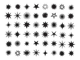 Sparkling Star Collection vector