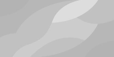 Abstract white background with smooth wavy shapes, white minimal background vector