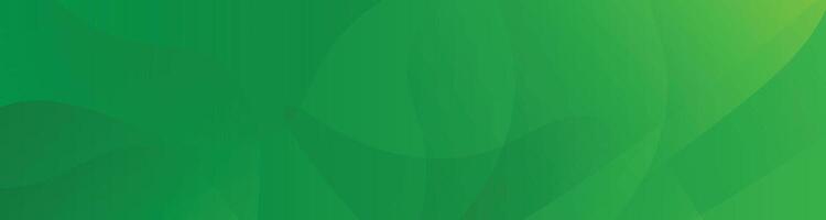 Green abstract background with smooth wavy shapes, Green minimal background with curvy shapes vector