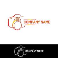 photography company logo design vector