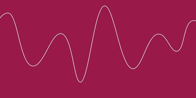 Abstract background with wave lines. Digital modern concept. illustration. vector