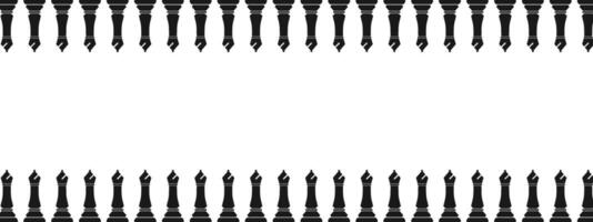 Chess Frame Border Board. Graphics background. vector