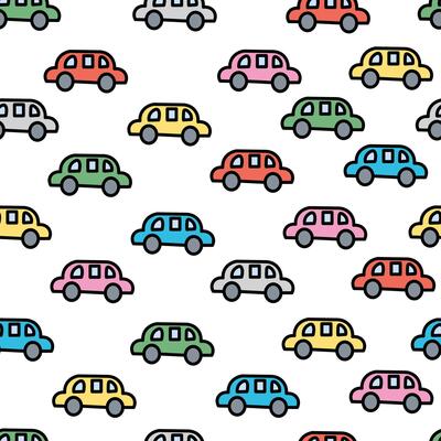 seamless pattern with cars