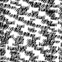 Seamless pattern with black pencil brushstrokes vector