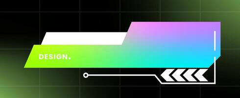Modern pop up window illustration. Futuristic pop up interface. vector
