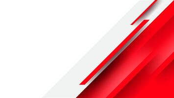 red and white abstract background with diagonal stripes vector