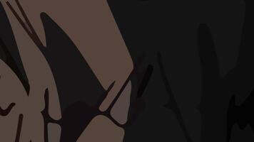 Aesthetic abstract composition with much unique combination of shapes and brown colors vector