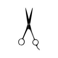 Scissors Silhouette for Pictogram, Art Illustration, Website, Apps, Logo Type or Graphic Design Element vector