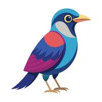 Cute bird eps vector