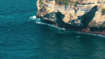 Scenic Coastal Cliffs and Ocean Waves video