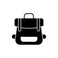 backpack concept line icon. Simple element illustration.backpack concept outline symbol design. vector