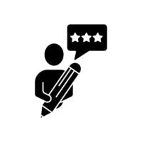 critic concept line icon. Simple element illustration.critic concept outline symbol design. vector