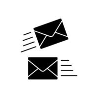 correspondence concept line icon. Simple element illustration. correspondence concept outline symbol design. vector