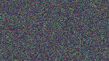 Texture of digital colored noise on monitor for inserting into projects. video