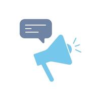 announce concept line icon. Simple element illustration. announce concept outline symbol design. vector