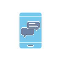 mobile concept line icon. Simple element illustration. mobile concept outline symbol design. vector
