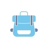 backpack concept line icon. Simple element illustration.backpack concept outline symbol design. vector