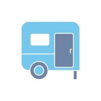 caravan concept line icon. Simple element illustration. caravan concept outline symbol design. vector