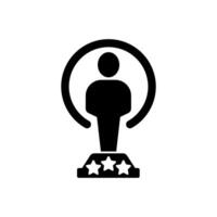 prize concept line icon. Simple element illustration.prize concept outline symbol design. vector