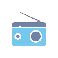 radio concept line icon. Simple element illustration. radio concept outline symbol design. vector